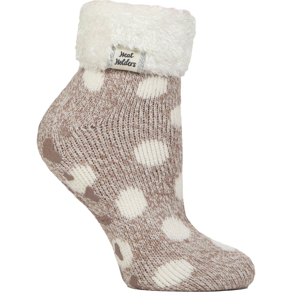 Kuschelige Polka-Dot Loungesocken