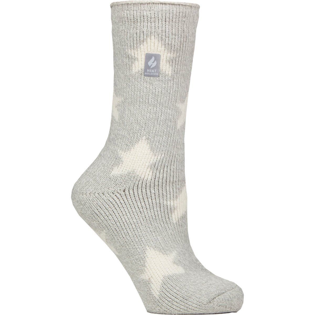 Thermo-Wintersocken mit Sternenmuster