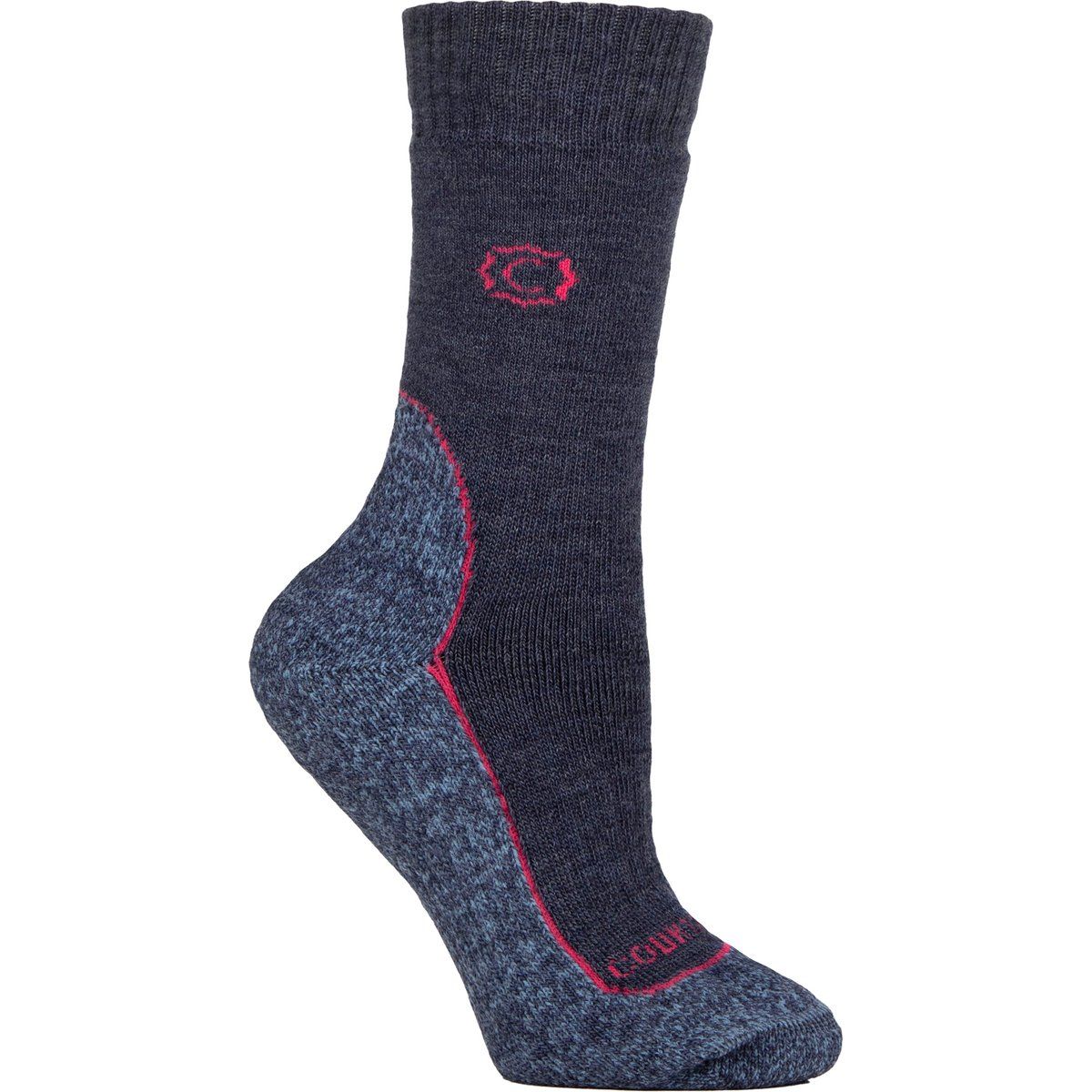 Gepolsterte Wandersocken aus Wollmischung