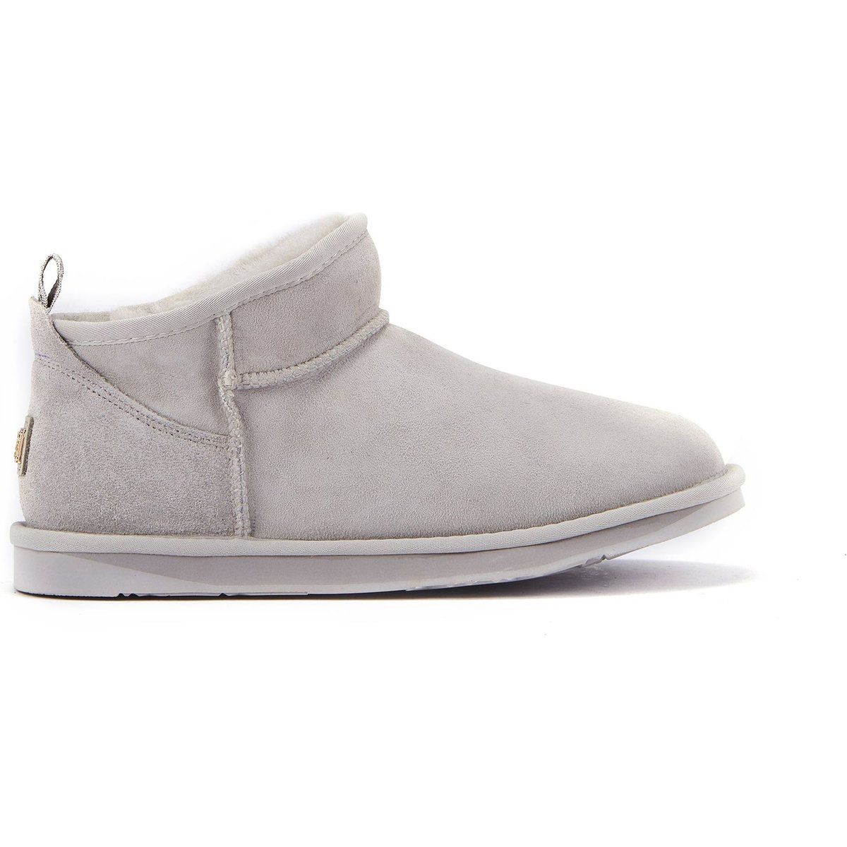 Ultrakurze Stiefeletten aus Luxus-Veloursleder