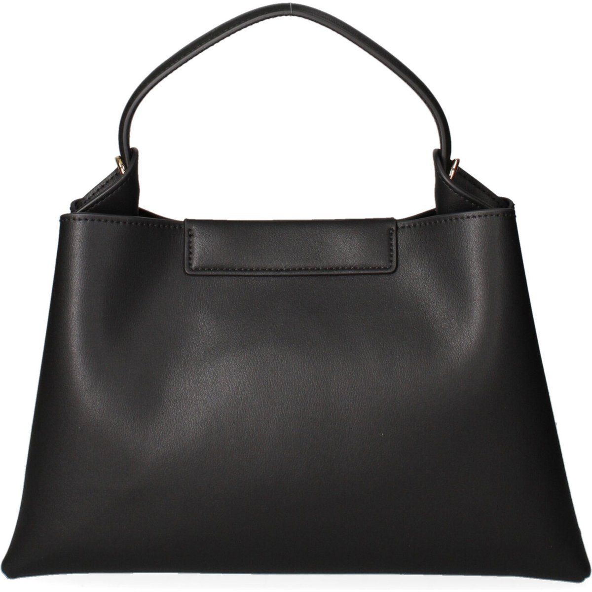 Elegante strukturierte Henkel-Handtasche