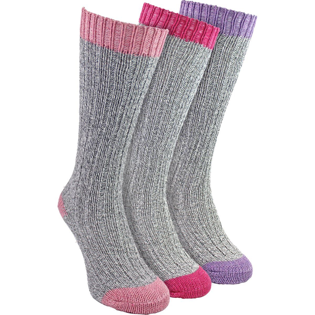 Extra lange warme Wollsocken