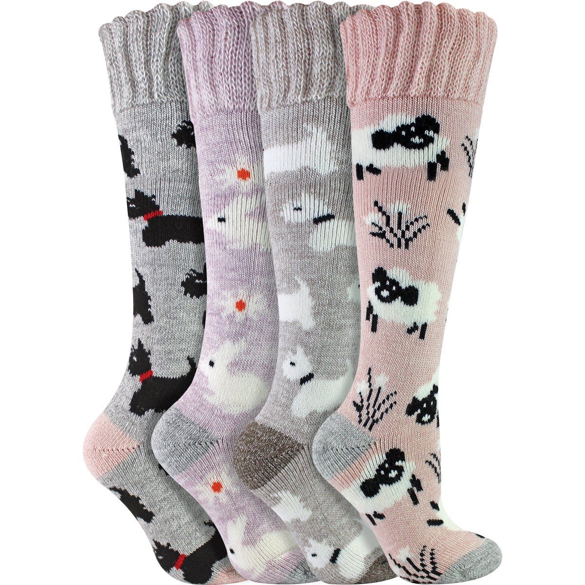 Tiermotiv Kniestrümpfe für Damen