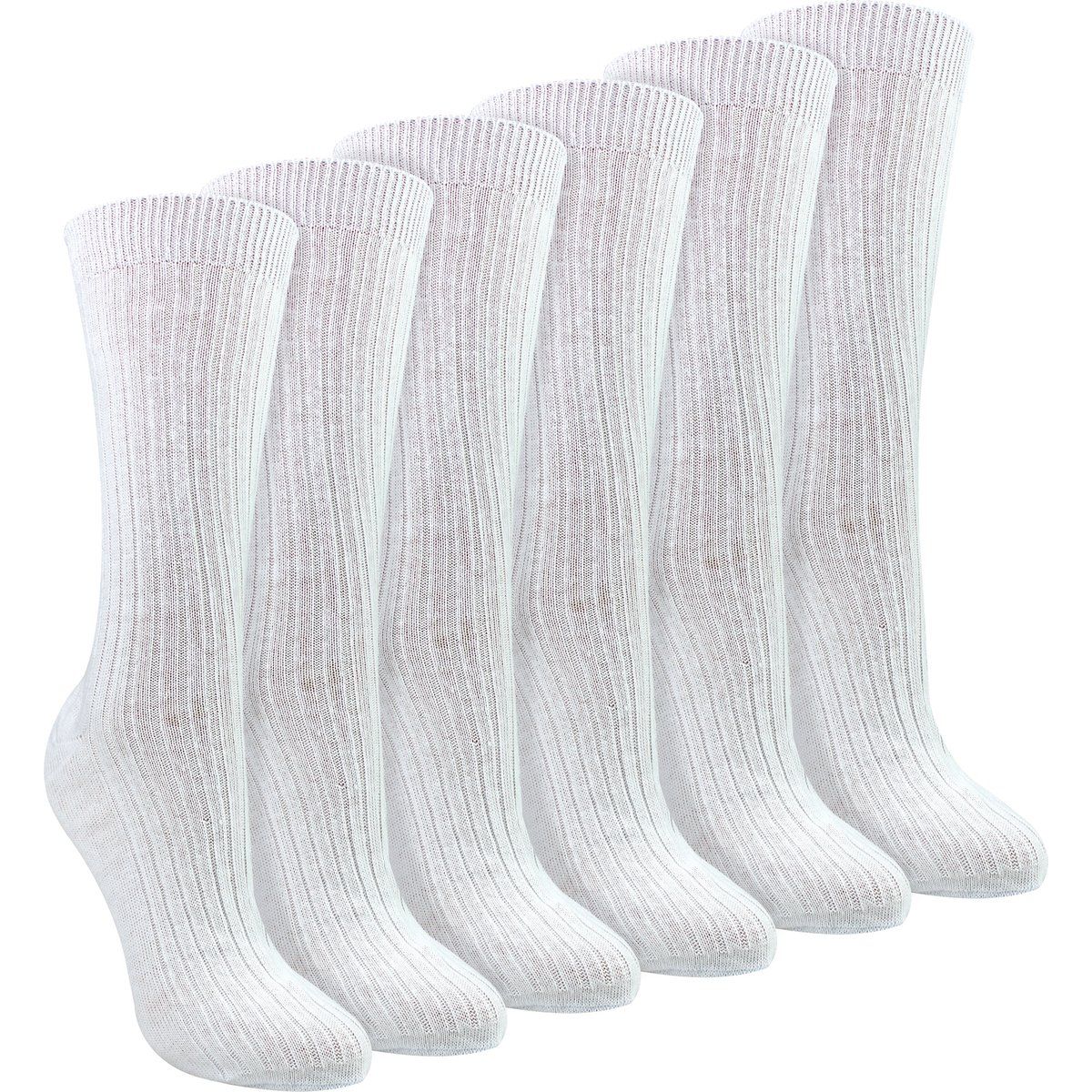 Atmungsaktive Gerippte Socken aus Baumwolle