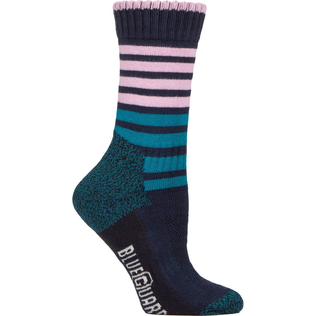 Strapazierfähige Gestreifte Crew Stiefelsocken