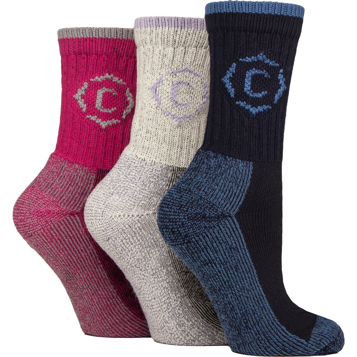 Robuste gepolsterte Wandersocken