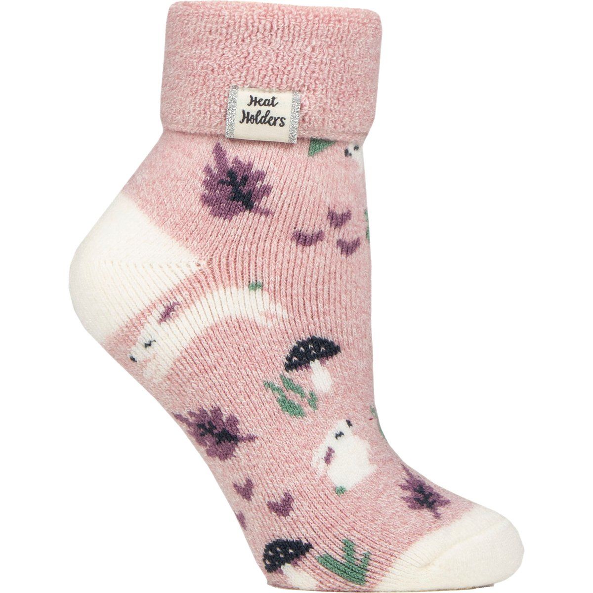Gemütliche Loungesocken mit Waldmotiv