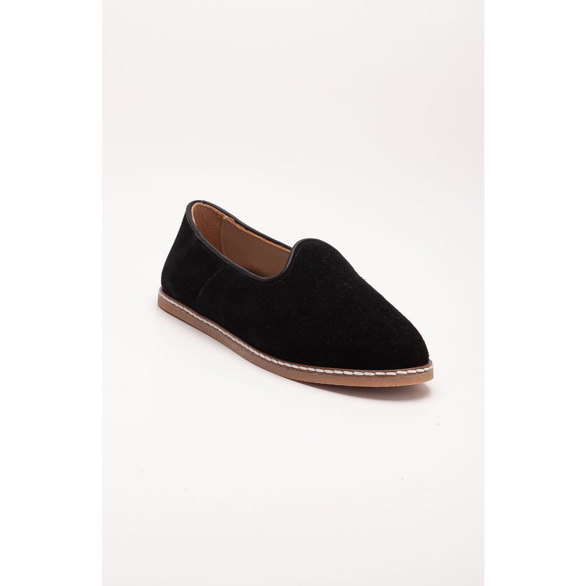 Elegante Slipper aus Wildleder