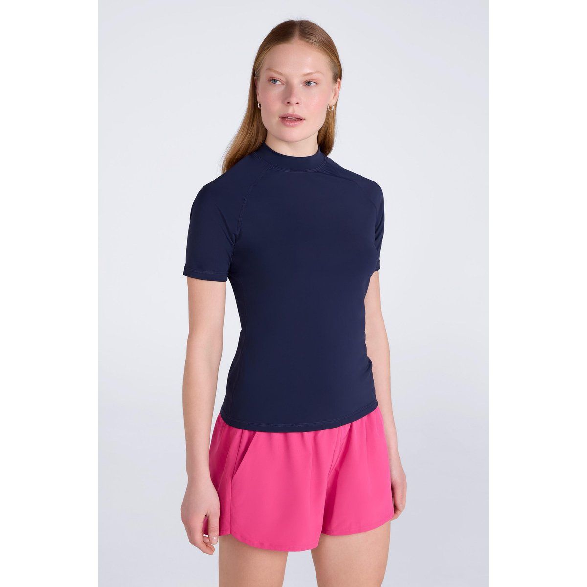 Kurzärmliges Rashguard mit UV-Schutz