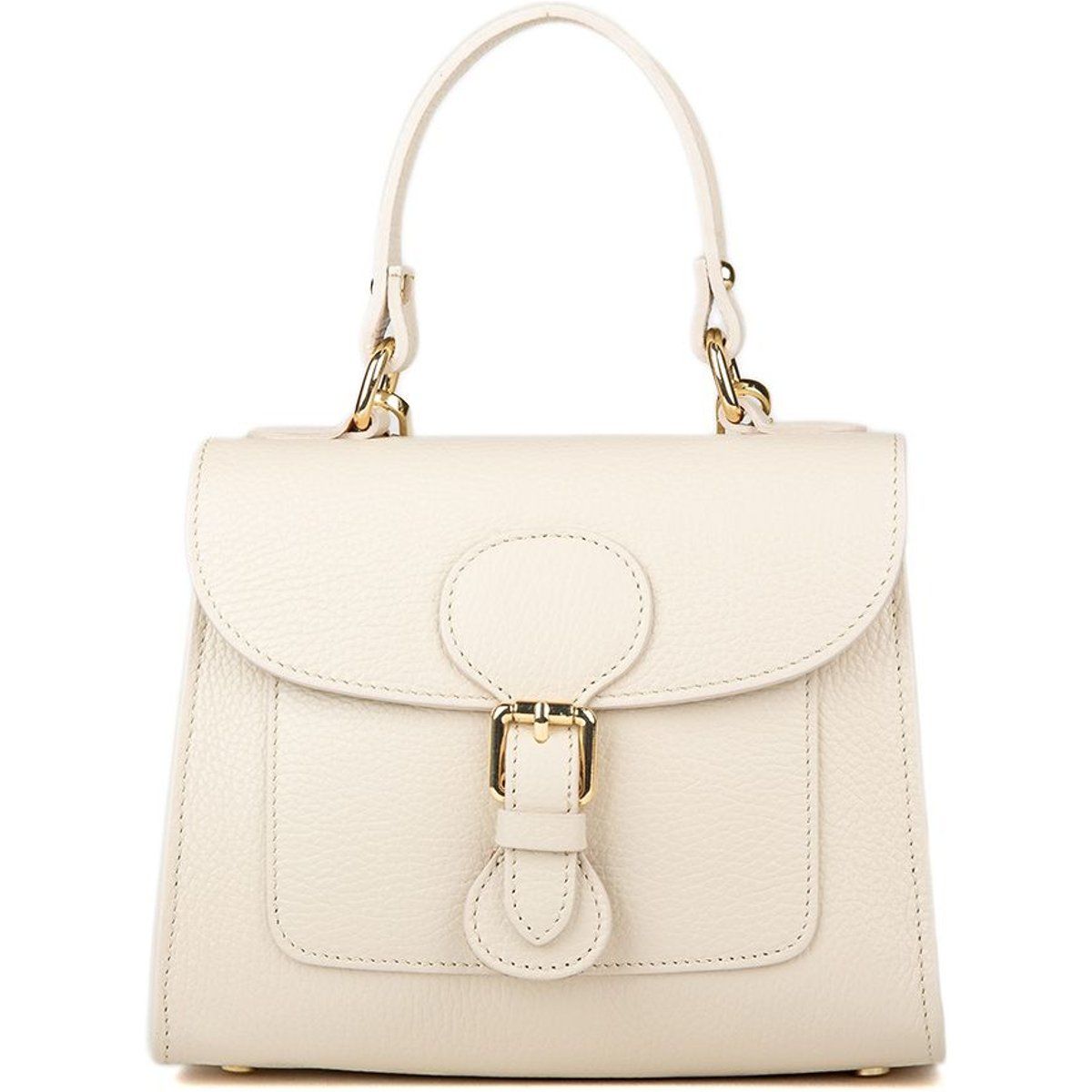 Elegante Henkeltasche mit Schnallendetail