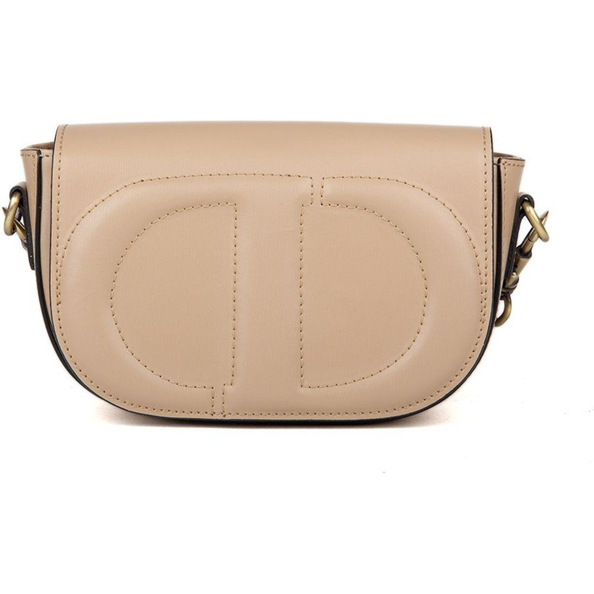 Satteltasche aus geprägtem Leder