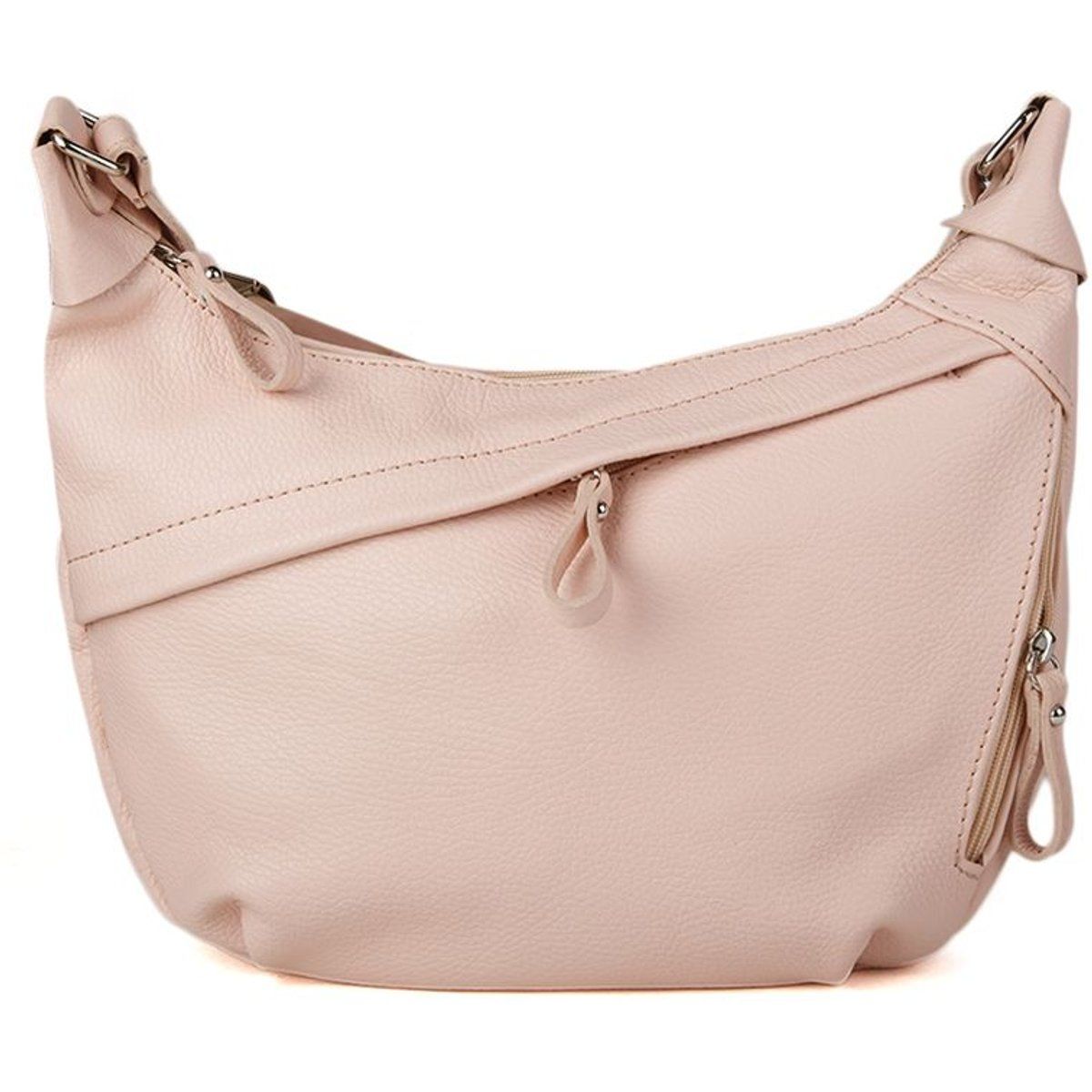 Weiche Schultertasche aus Leder