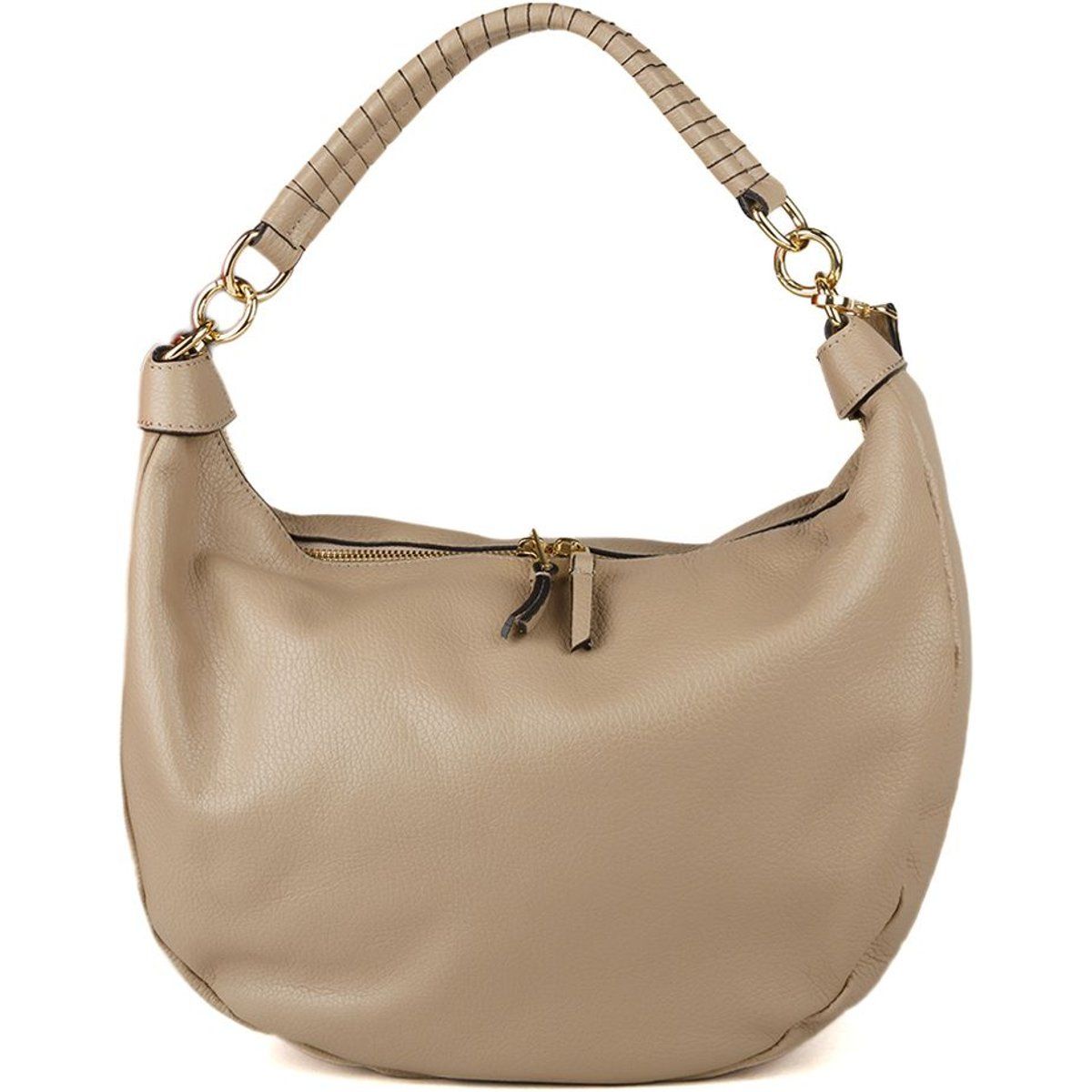 Elegante Hobo-Tasche aus Leder