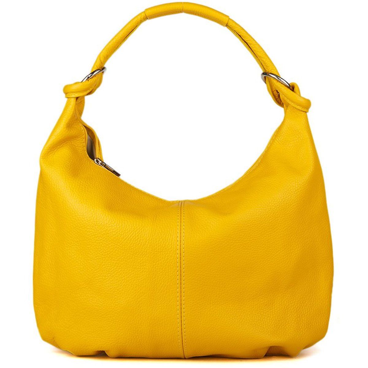 Hobo-Schultertasche aus weichem Leder