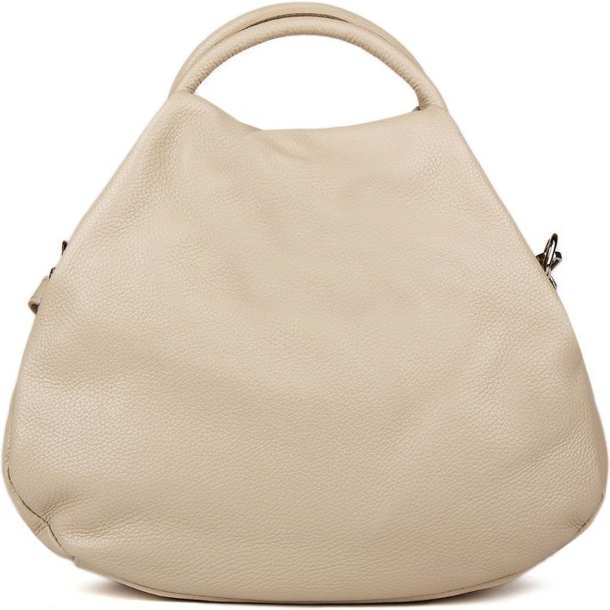 Weiche Schultertasche aus Leder