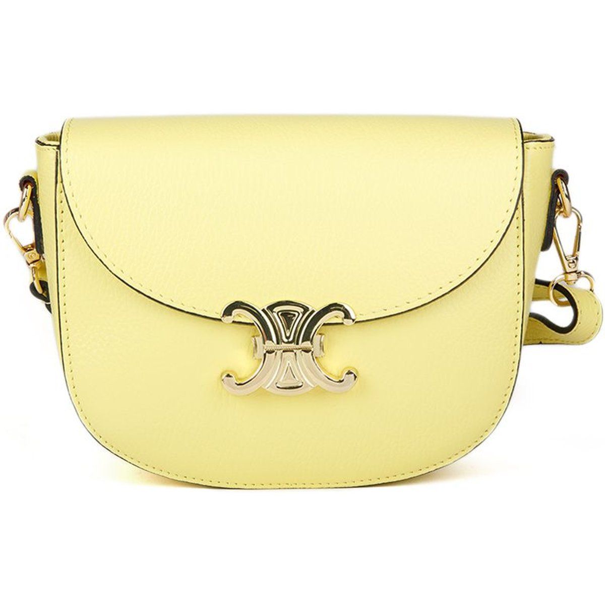 Elegante Satteltasche aus Leder