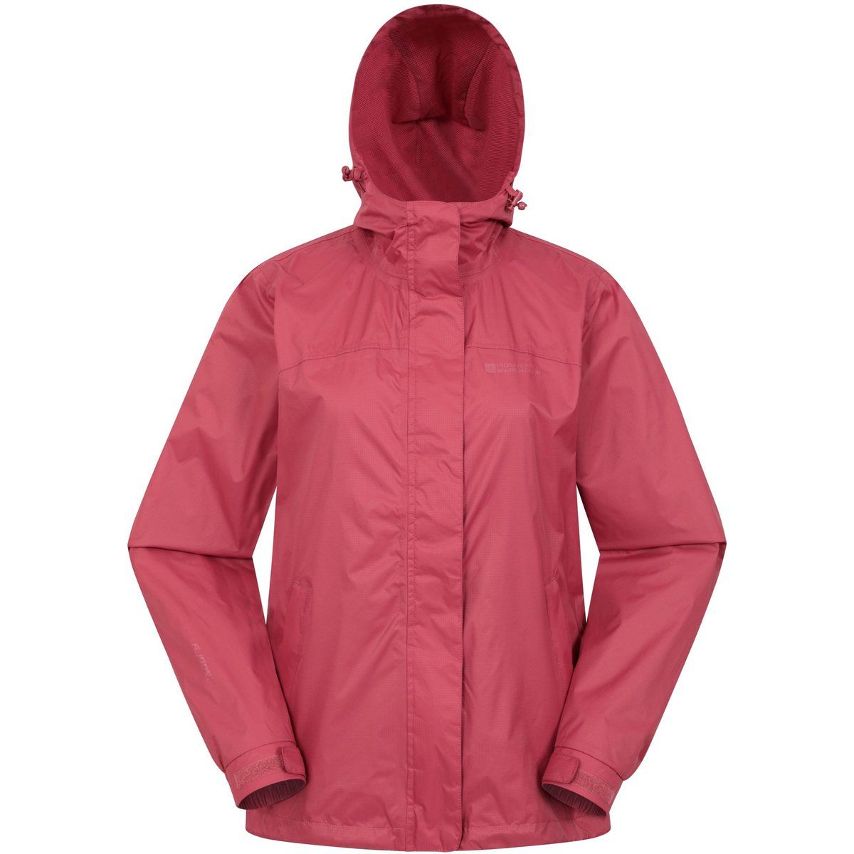 Leichte wasserfeste Kapuzenregenjacke
