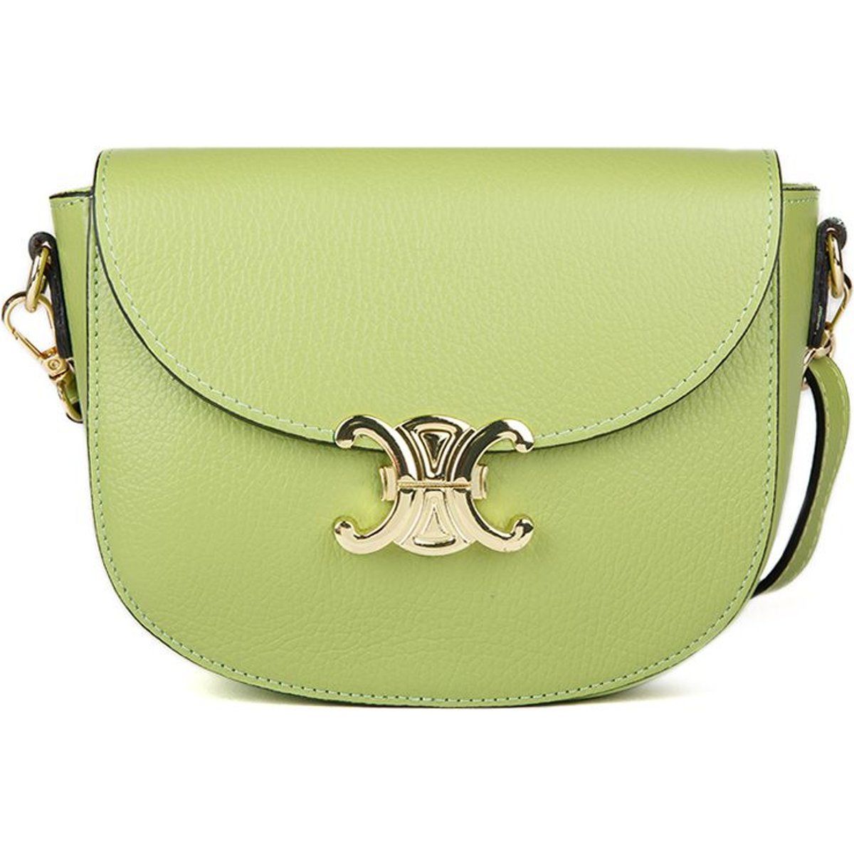Elegante Schultertasche in Sattelform