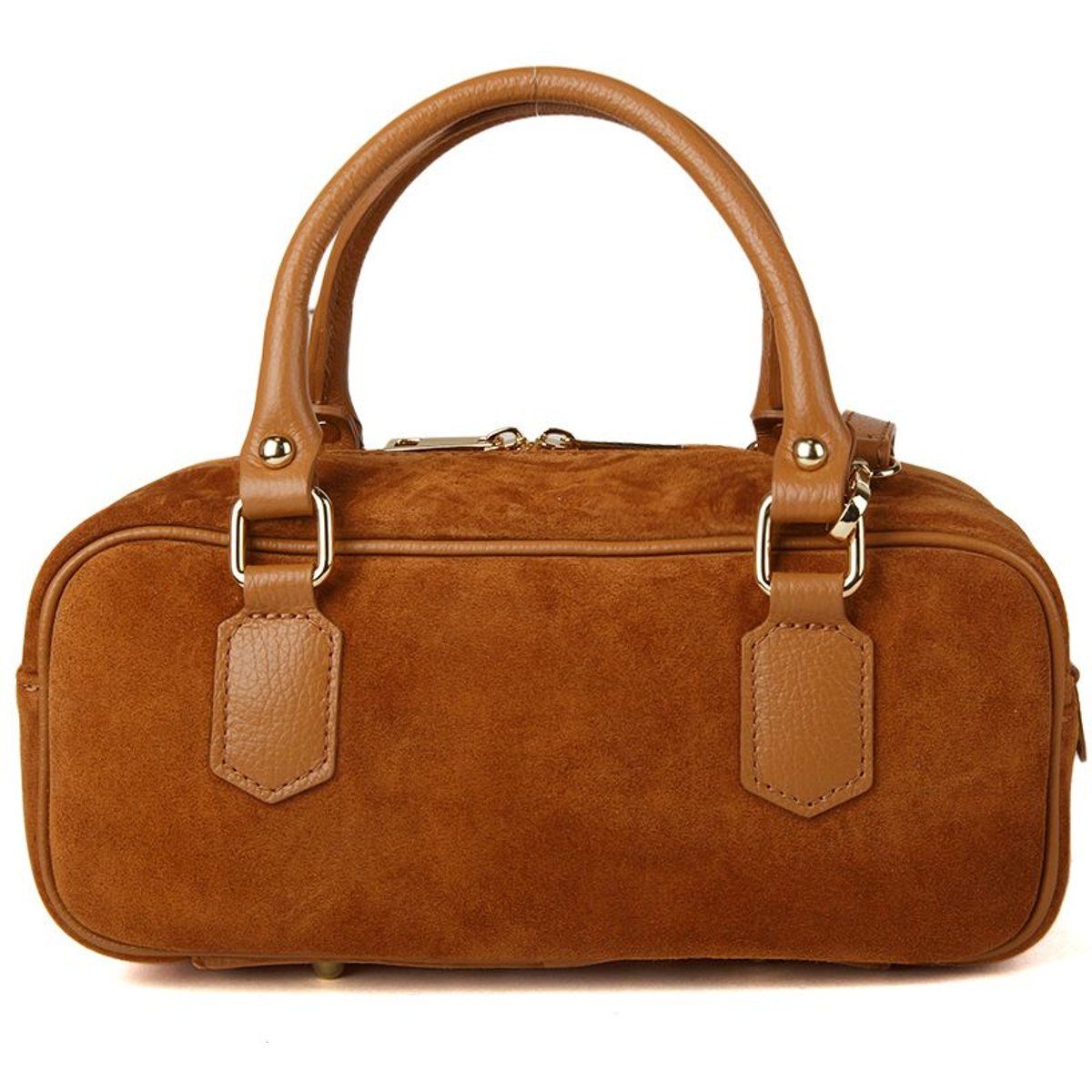 Elegante Handtasche aus Wildleder