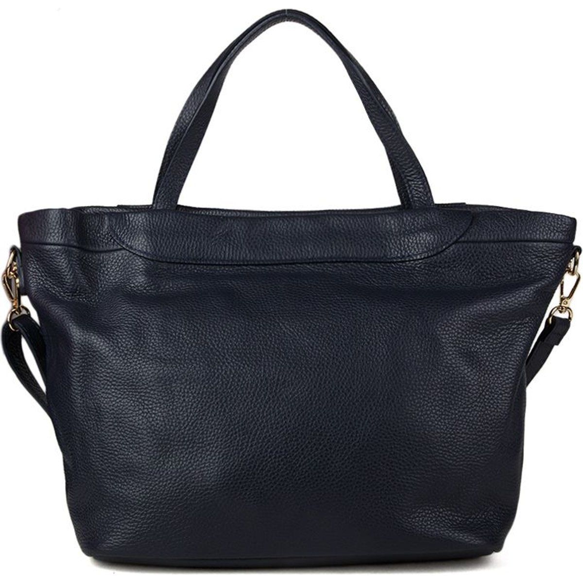 Tote-Bag aus genarbtem Leder