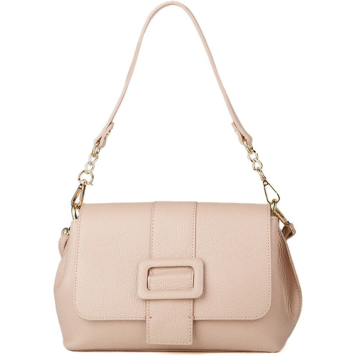Elegante Ledertasche mit Schnalle