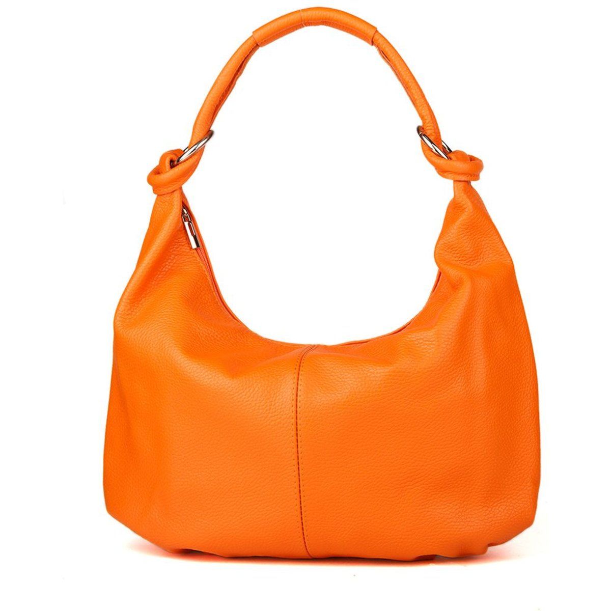 Lässige Hobo-Tasche aus Leder