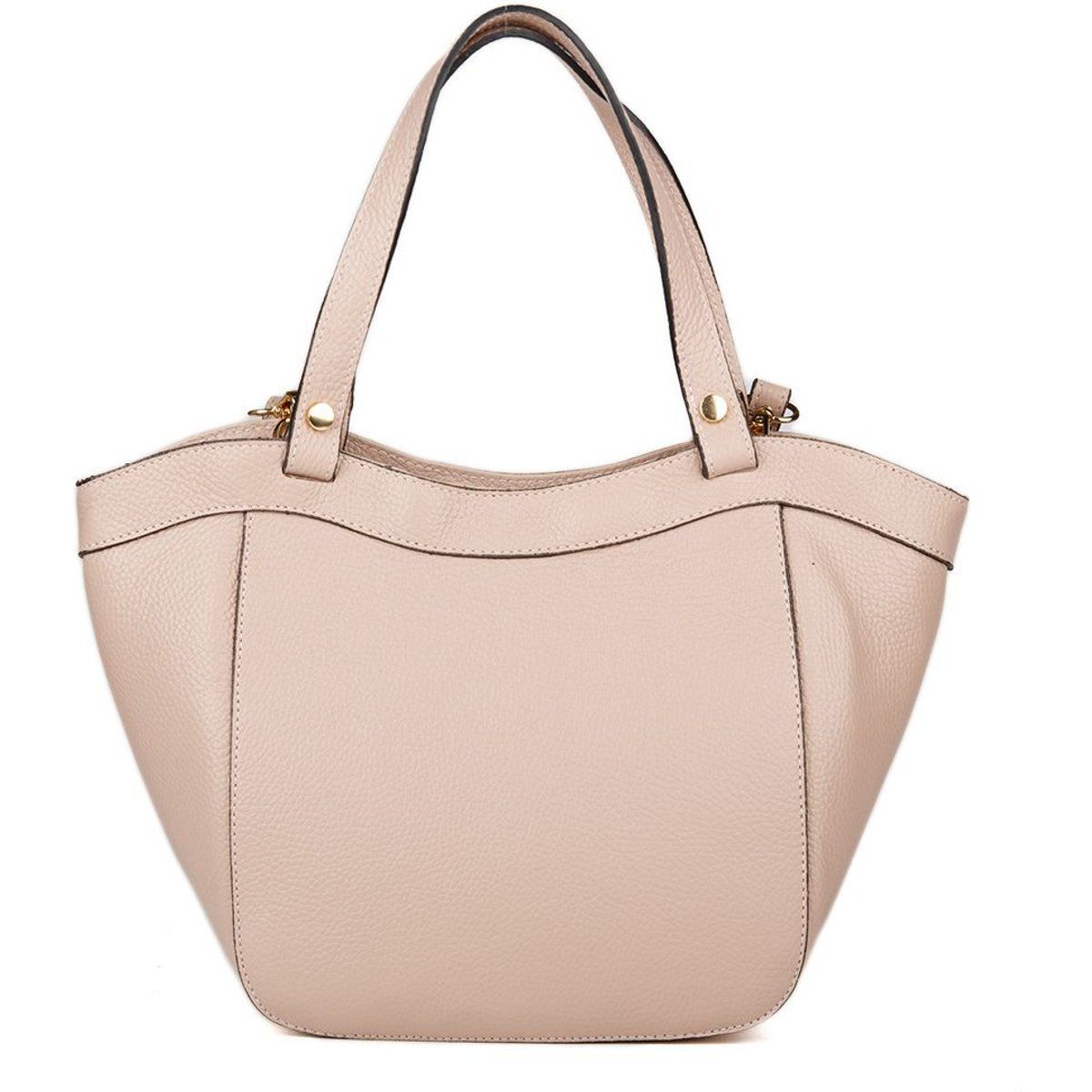 Elegante Henkeltasche mit geschwungener Form