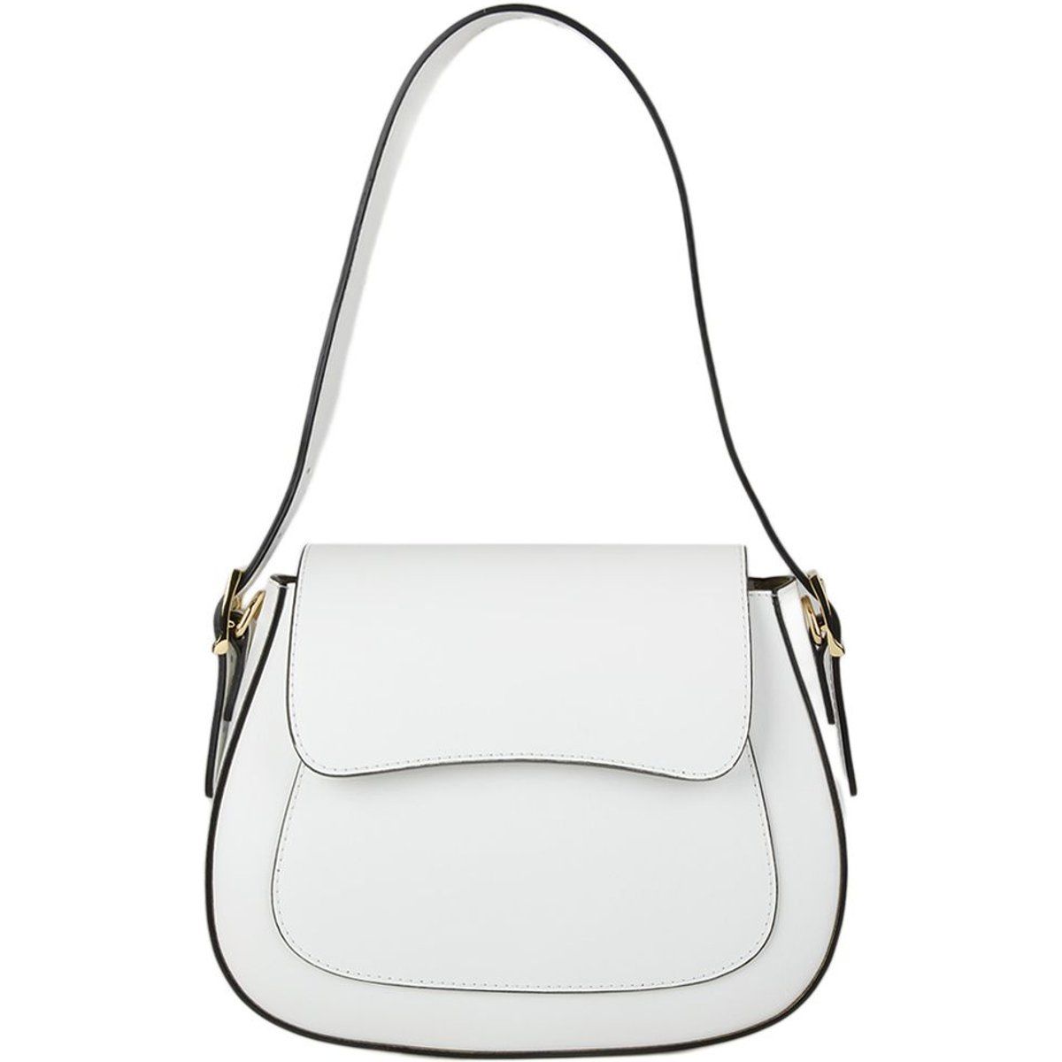 Elegante Satteltasche aus Leder