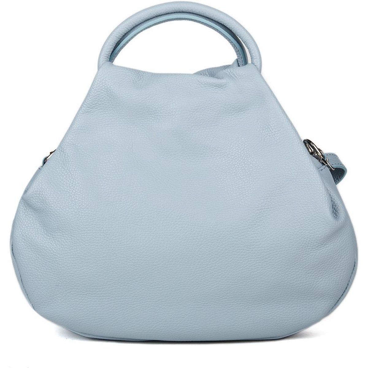 Weiche Handtasche aus Narbenleder