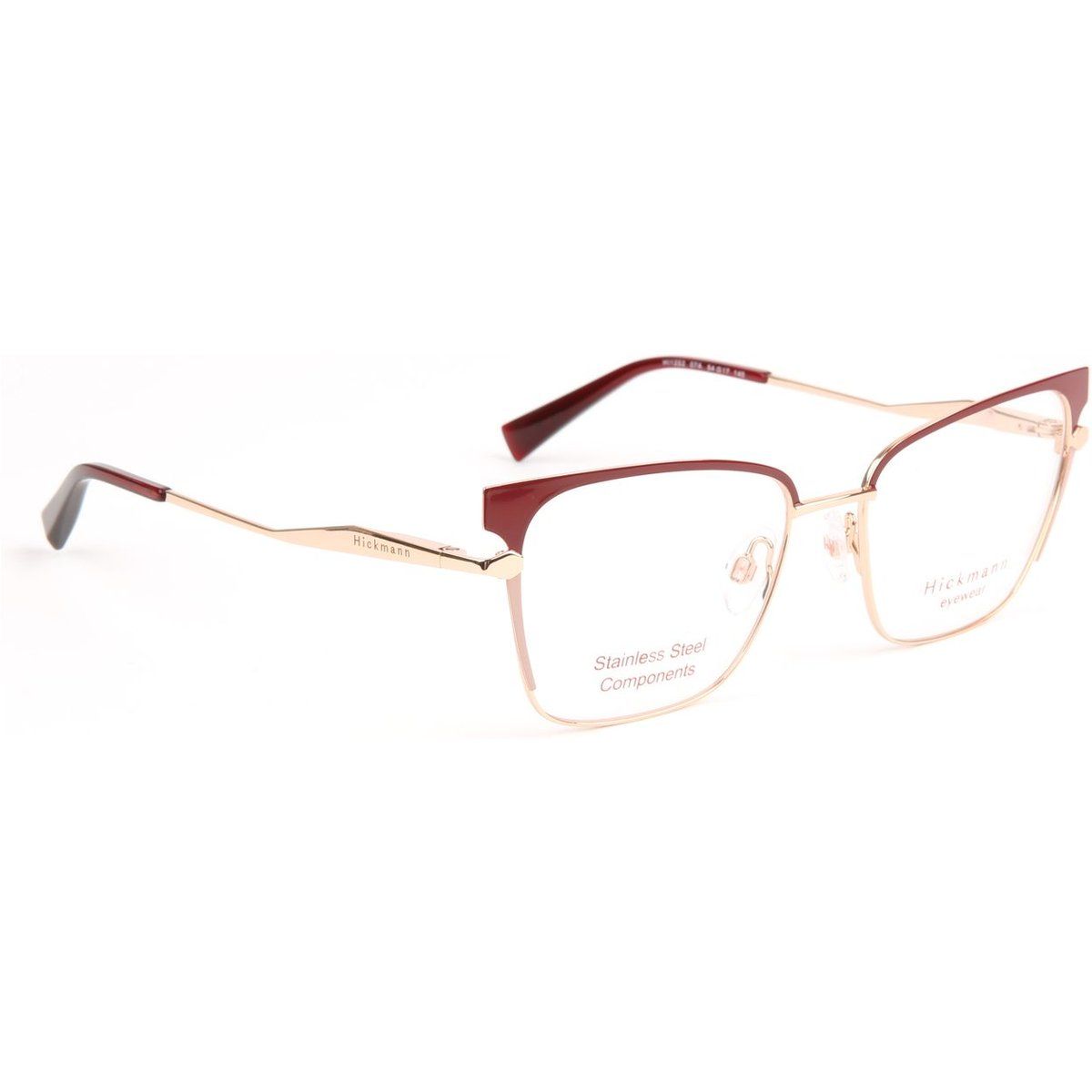 Elegantes Cat-Eye Metall-Brillengestell