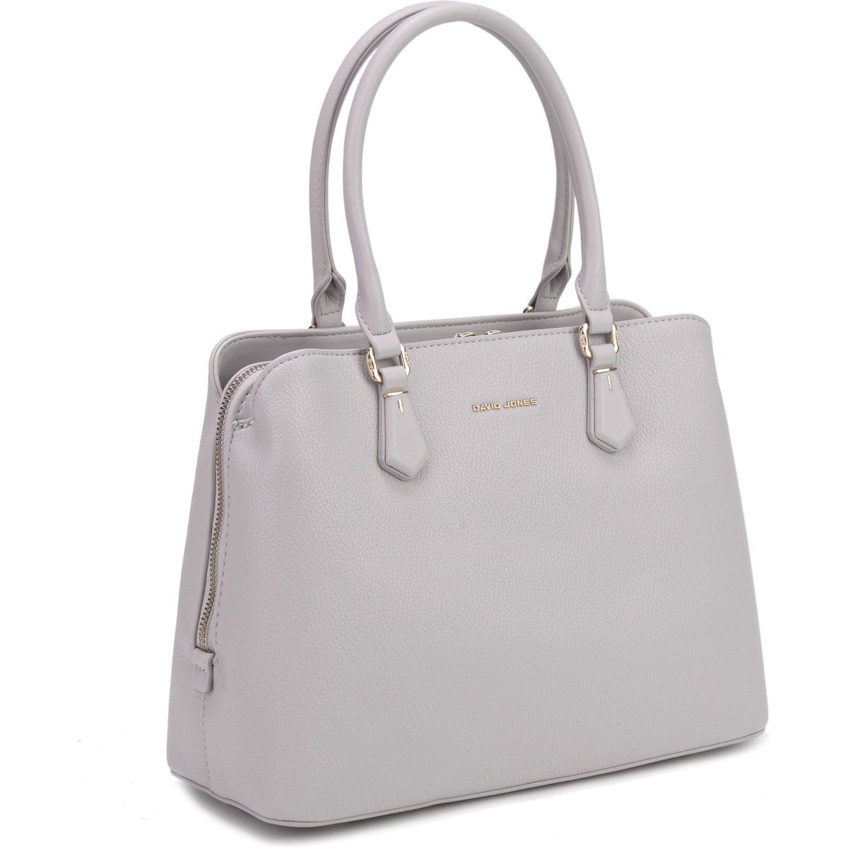 Elegante strukturierte Kunstleder-Handtasche