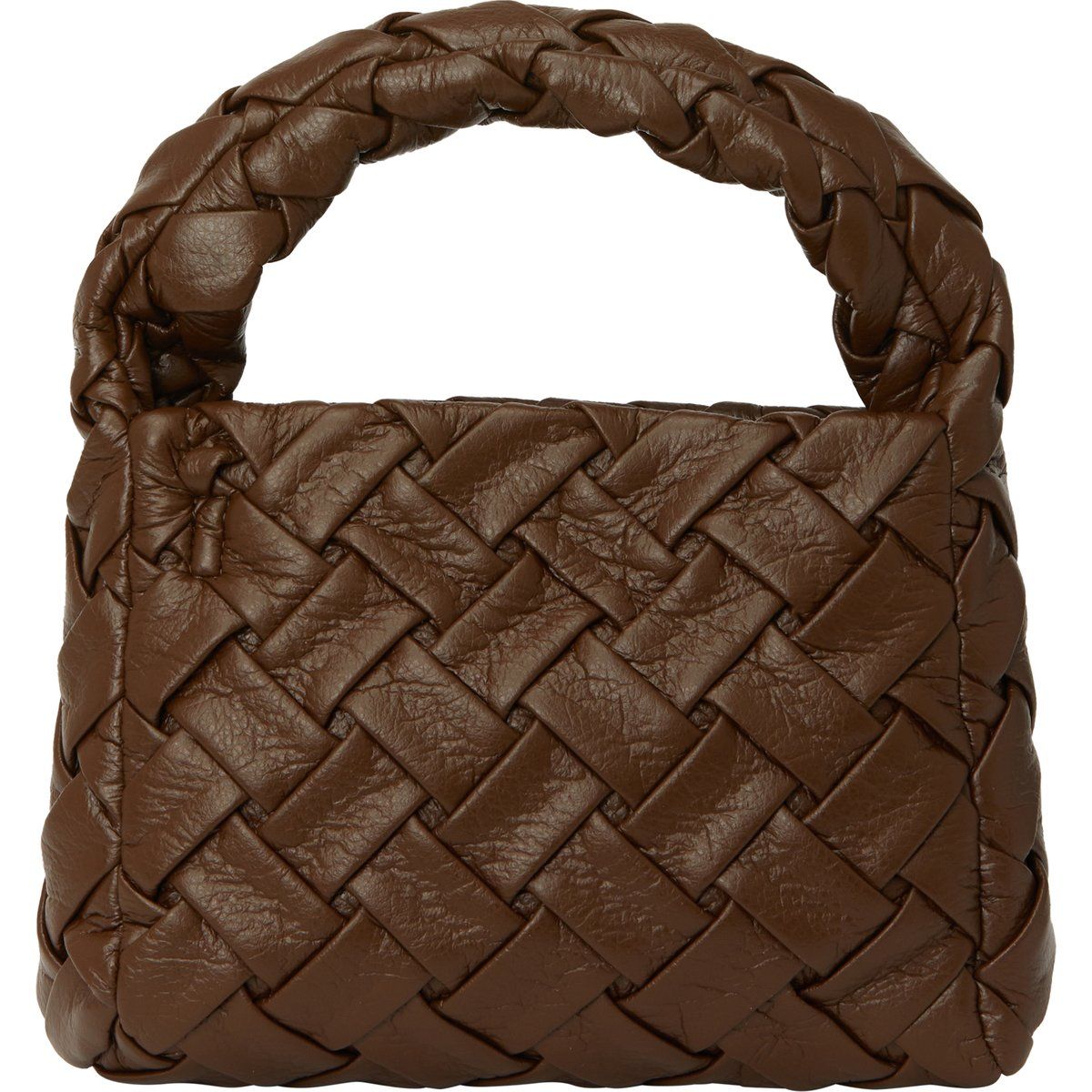 Mini-Handtasche in Web-Optik