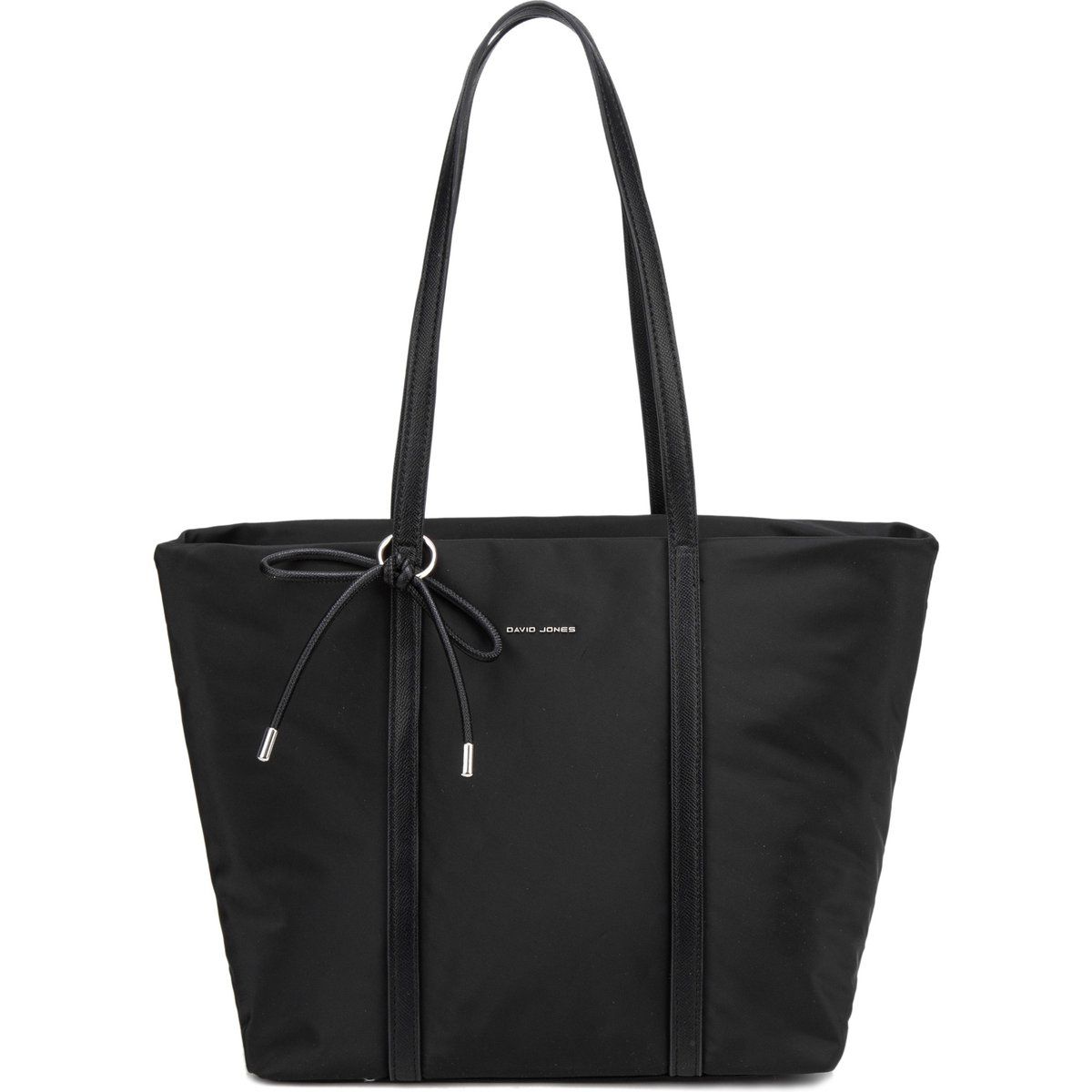 Minimalistischer Nylon-Shopper mit Schleife