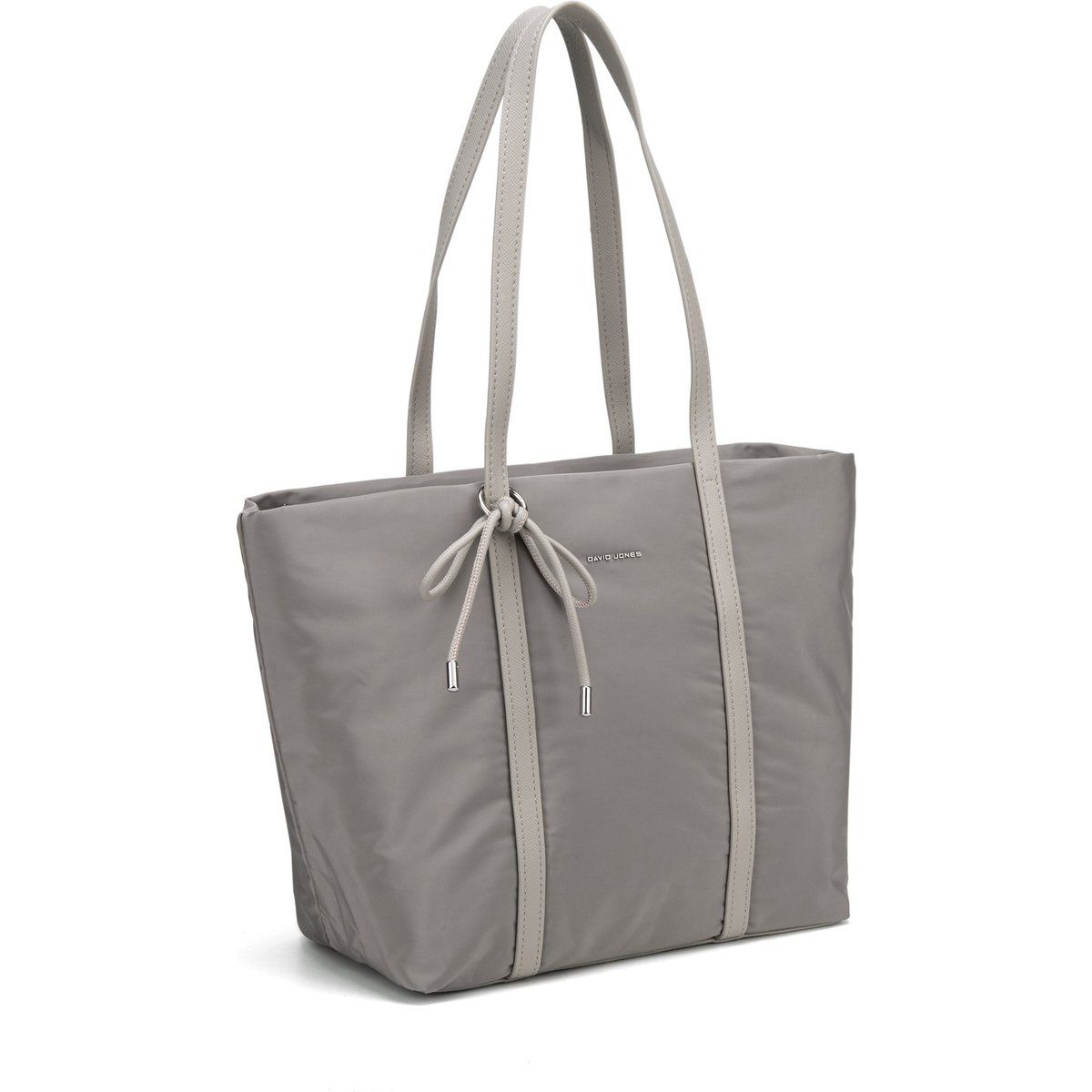 Minimalistischer Nylon-Shopper mit Bindedetail