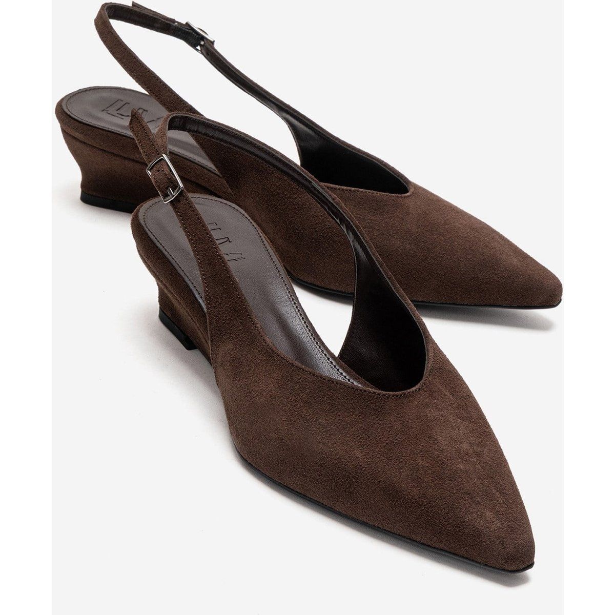 Elegante Slingback-Pumps aus Wildleder