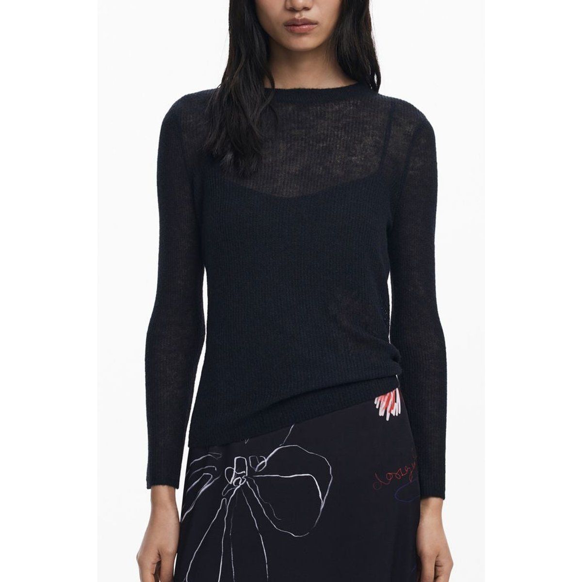 Bedrucktes Maxikleid mit Bolero