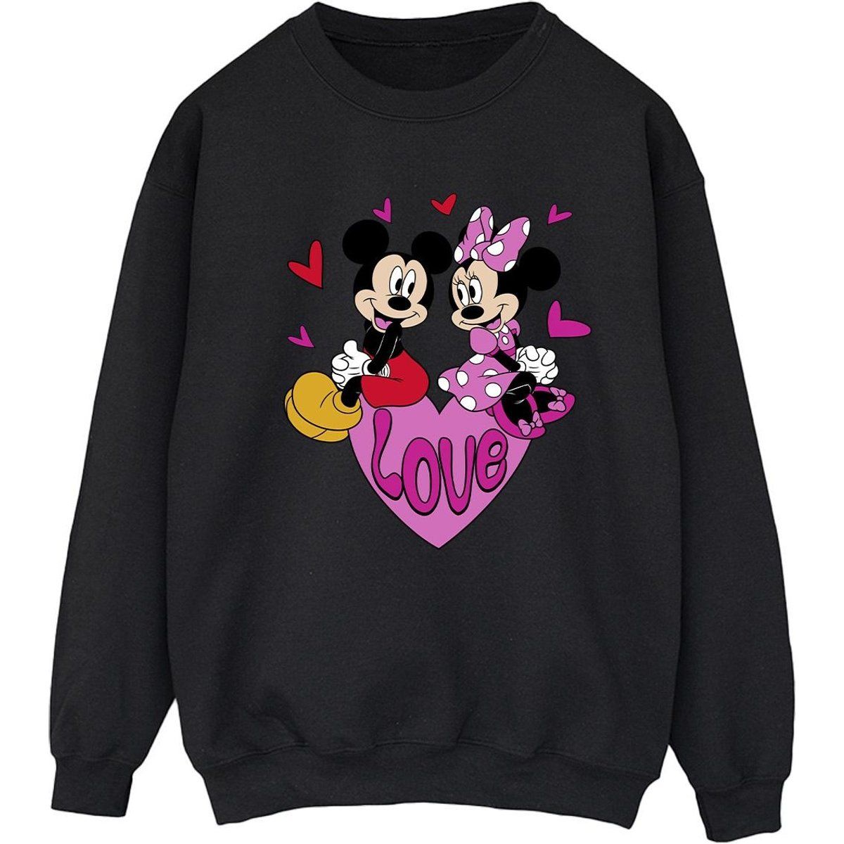 Mickey und Minnie Love Sweatshirt