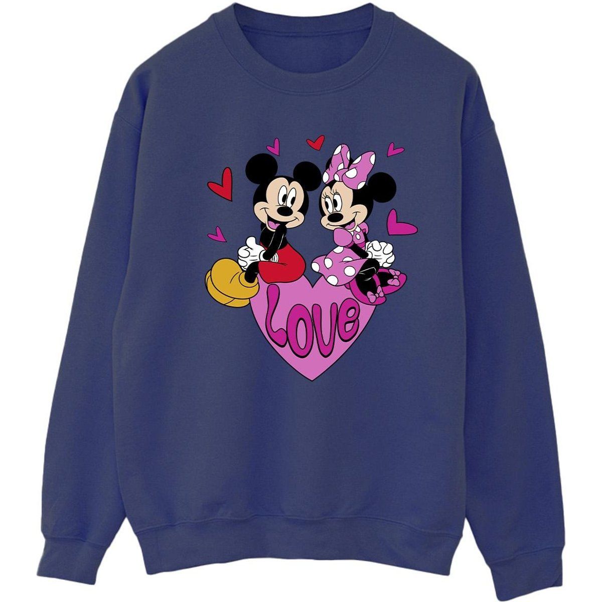 Mickey und Minnie Love Sweatshirt