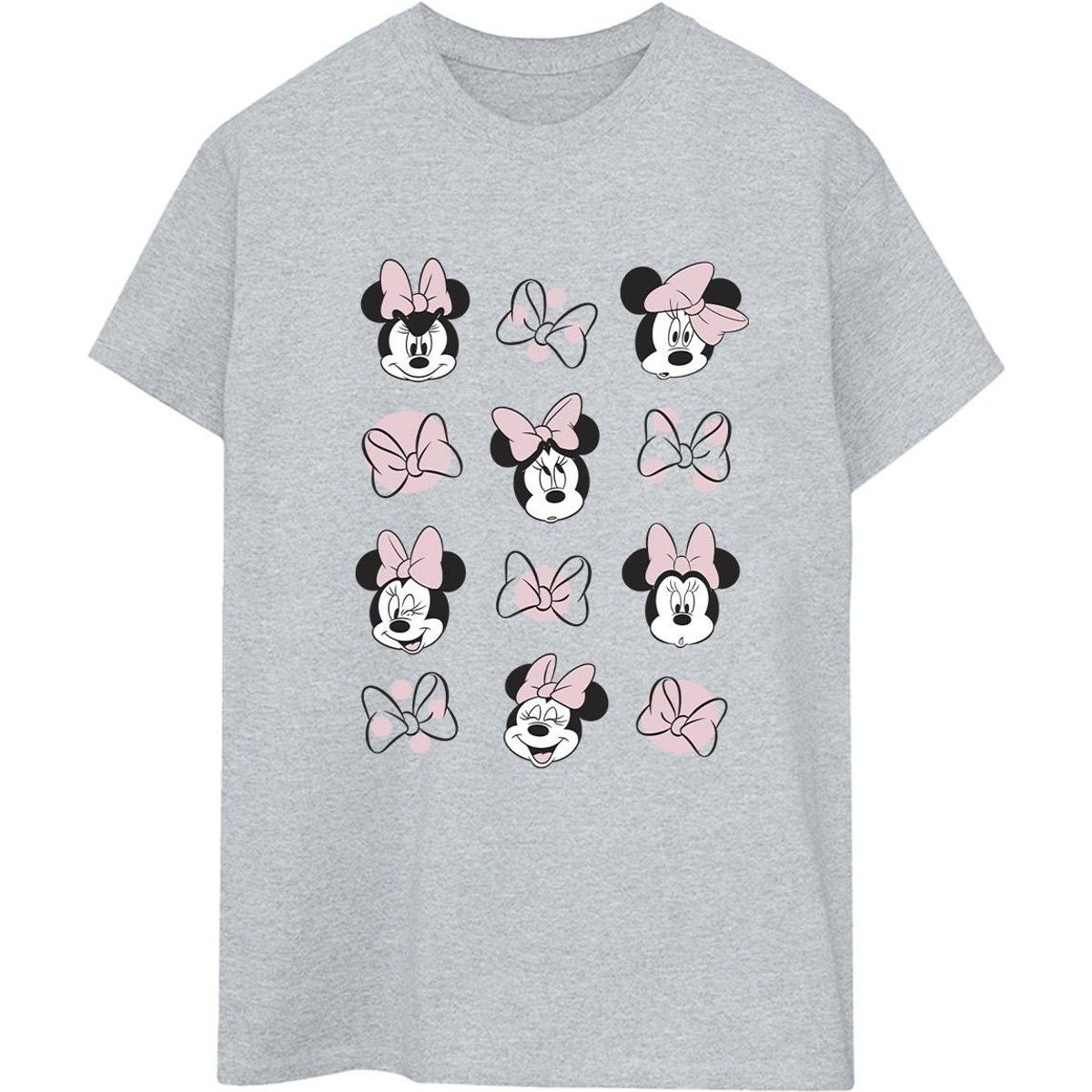 Boyfriend-T-Shirt mit Minnie-Maus-Grafik