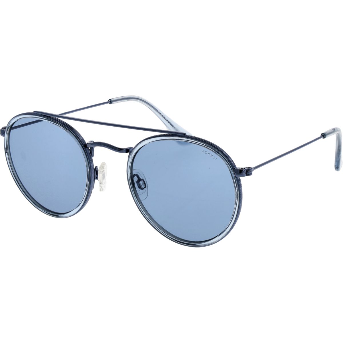 Runde Sonnenbrille mit Doppelsteg