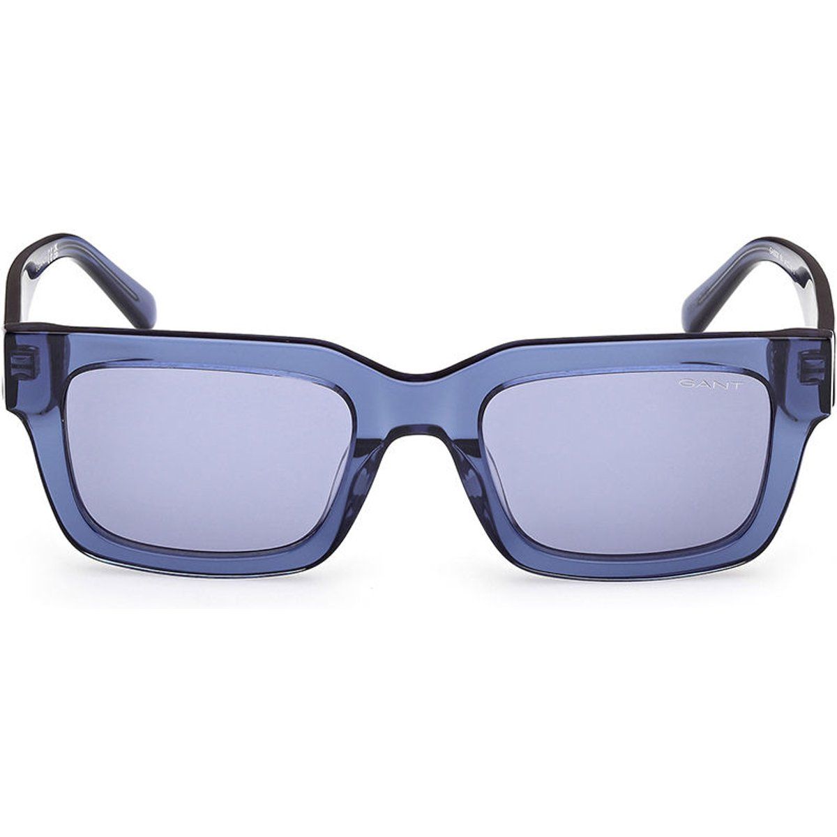Rechteckige transparente Acetat-Sonnenbrille
