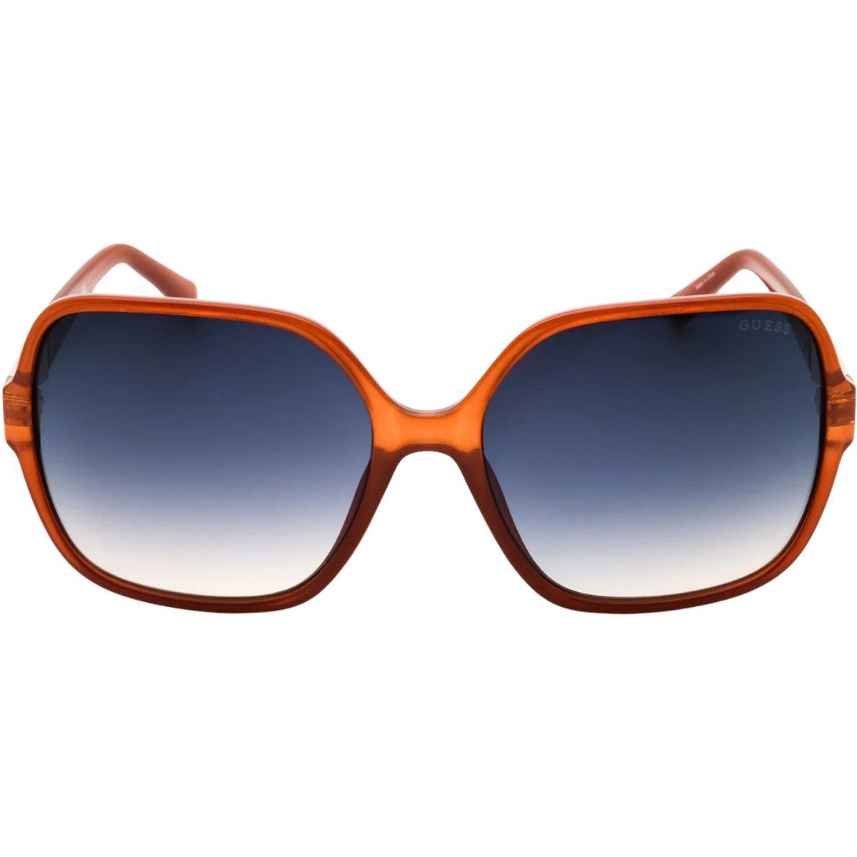 Übergroße eckige Sonnenbrille mit Verlaufsgläsern