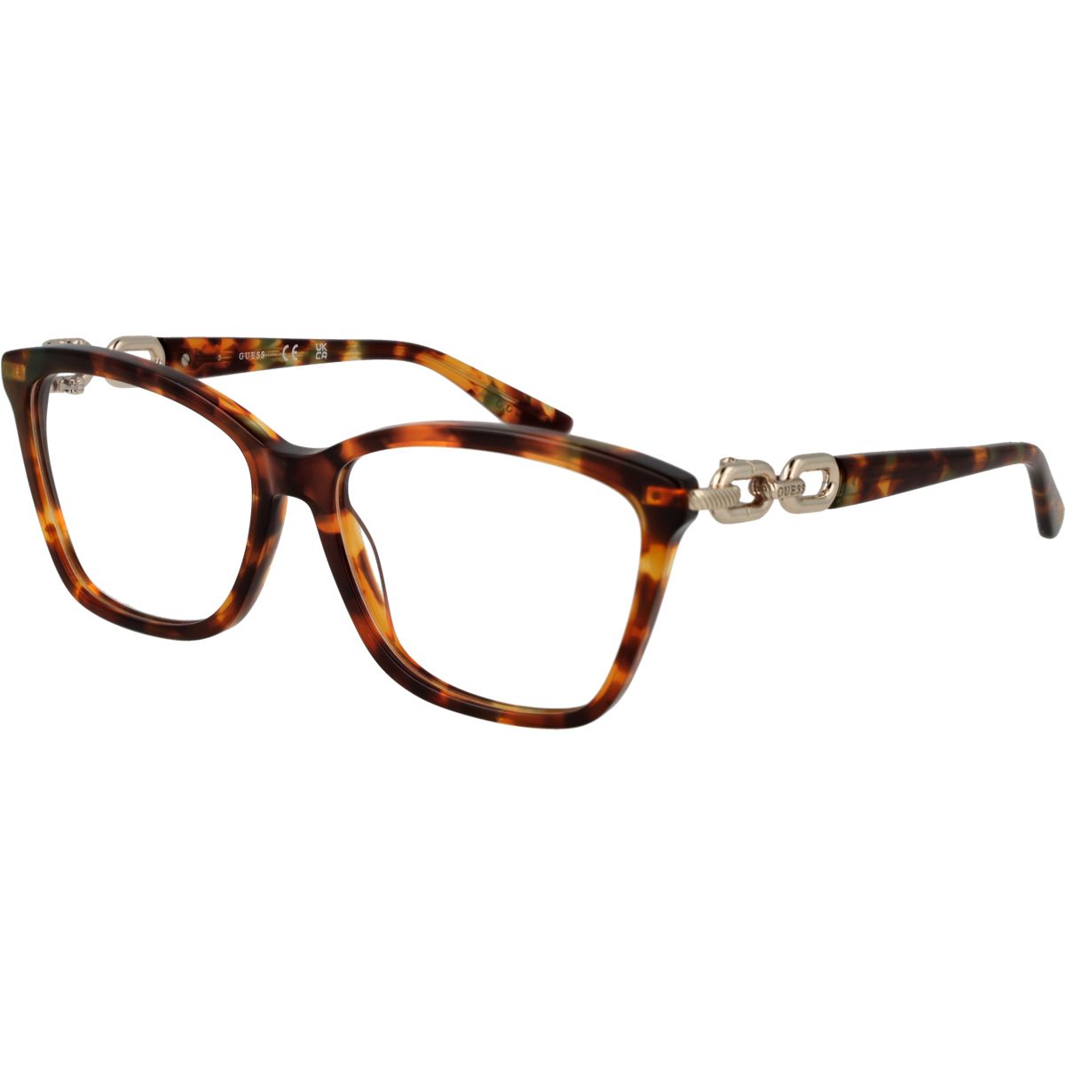 Elegante Brillenfassung in Schildpatt-Optik