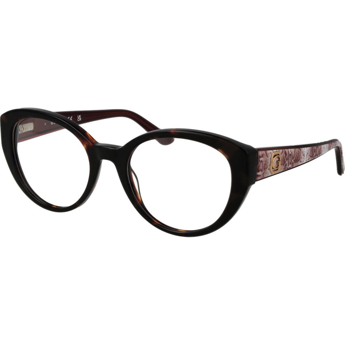 Elegante abgerundete Cat-Eye Brillenfassung