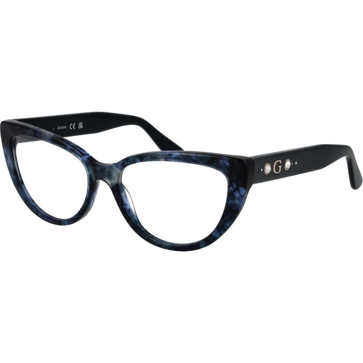 Schicke Brille im Katzenaugen-Stil