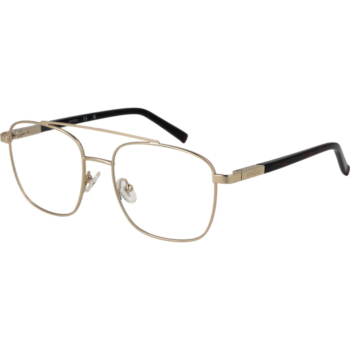Quadratische Pilotenbrille aus Metall