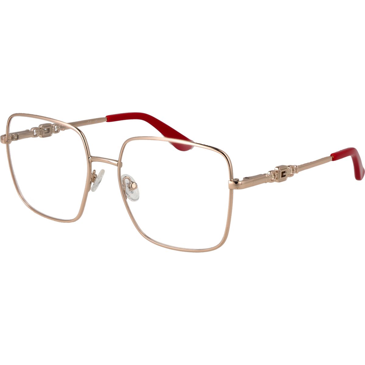 Elegante quadratische Vollrand-Brillenfassung