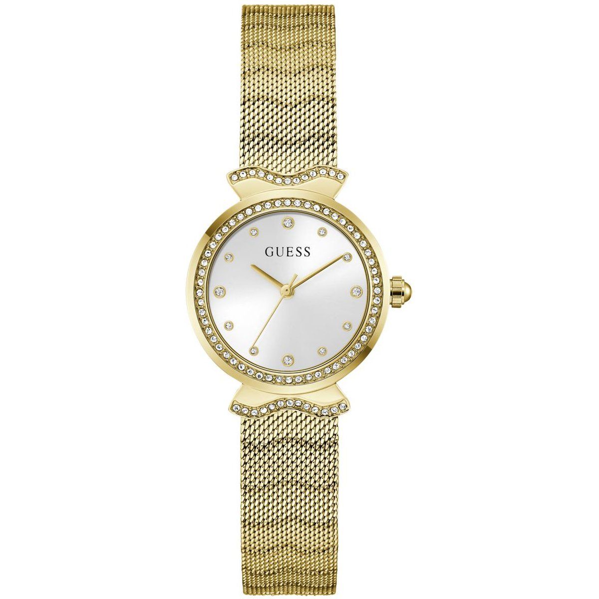 Elegante Kristall-Mesh-Uhr Mermaid