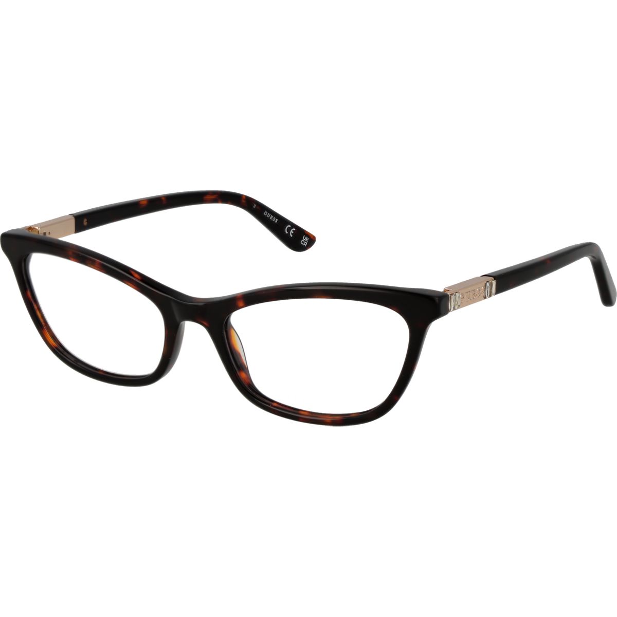 Elegante Cat-Eye Fassung in Schildpatt-Optik