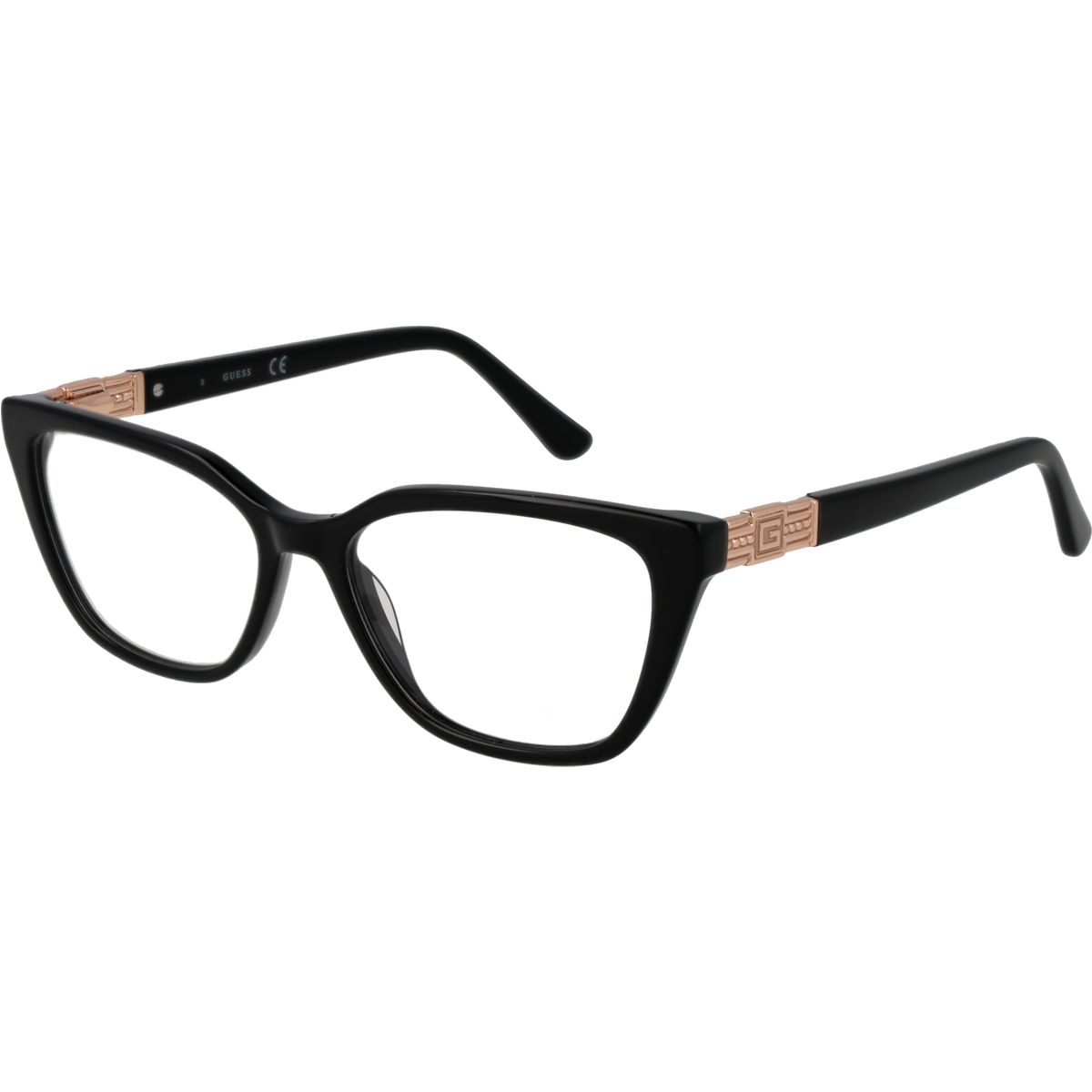 Elegante Acetat-Brillenfassung im Cat-Eye-Stil